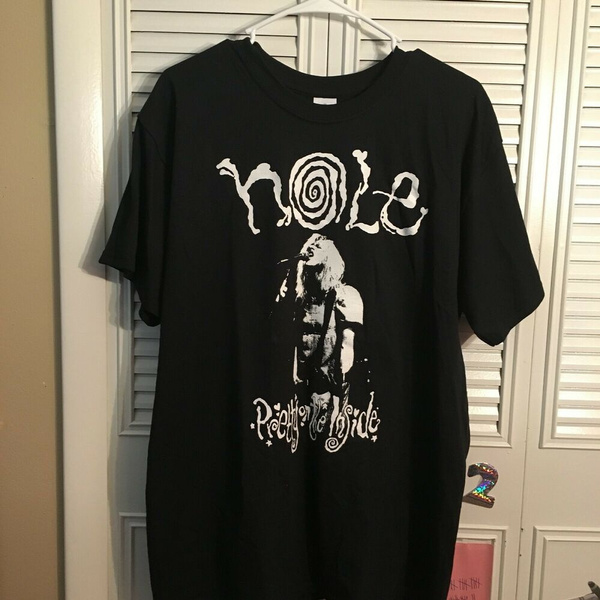 Courtney love HOLE band Cotton Black 