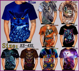 Owl, Fashion, 3dshirt, 3dowltshirt