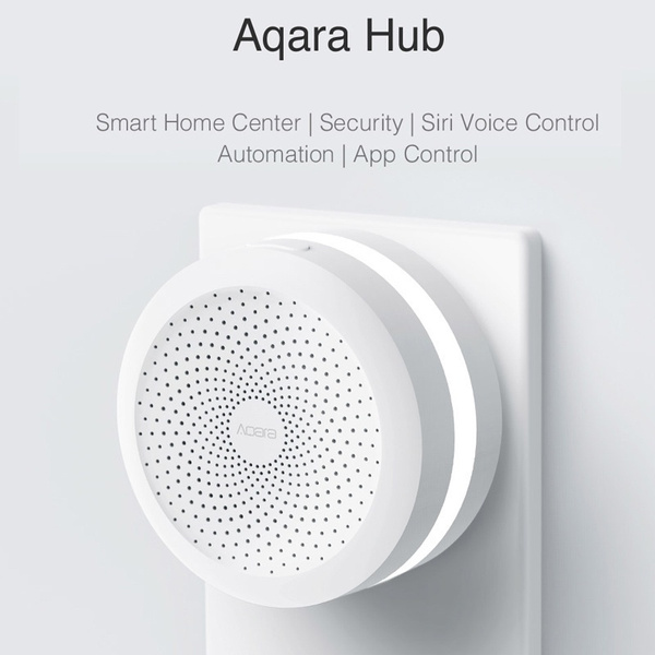 Aqara Hub Smart Home Center Gate Way Hub Smart Siri Voice Control Work With Mijia App And A Pple Homekit Wish