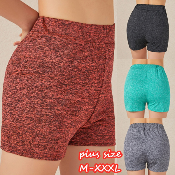 2020 NEW Casual Cotton Leggings Sports Yoga Shorts for Women Plus Size ...