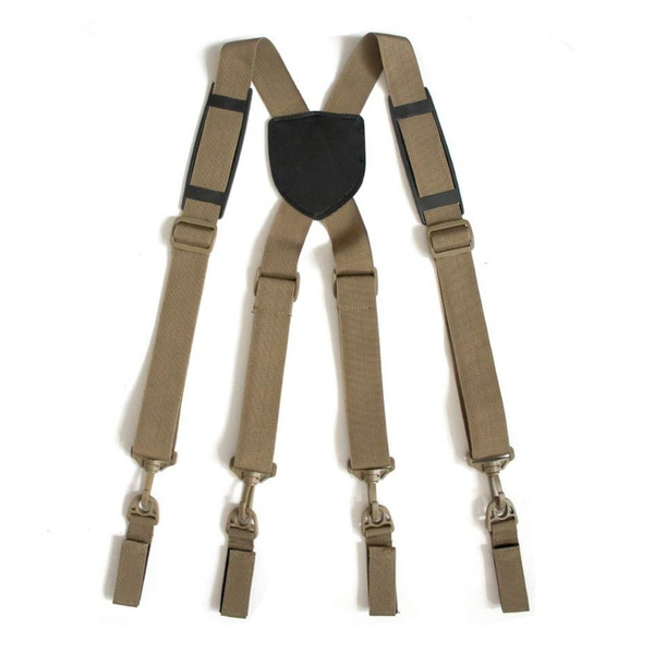 Police Duty Belt Suspenders X-type Tactical Suspenders Harness