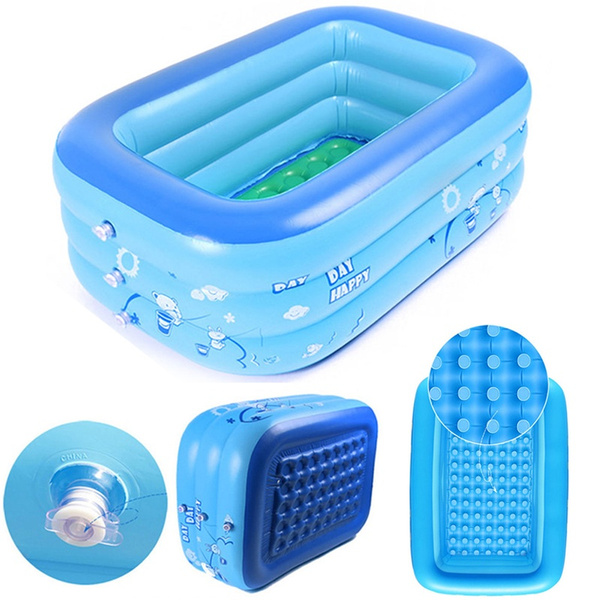 Kids Inflatable Pool Kiddie Swimming Pool Blow Up Children Toddler