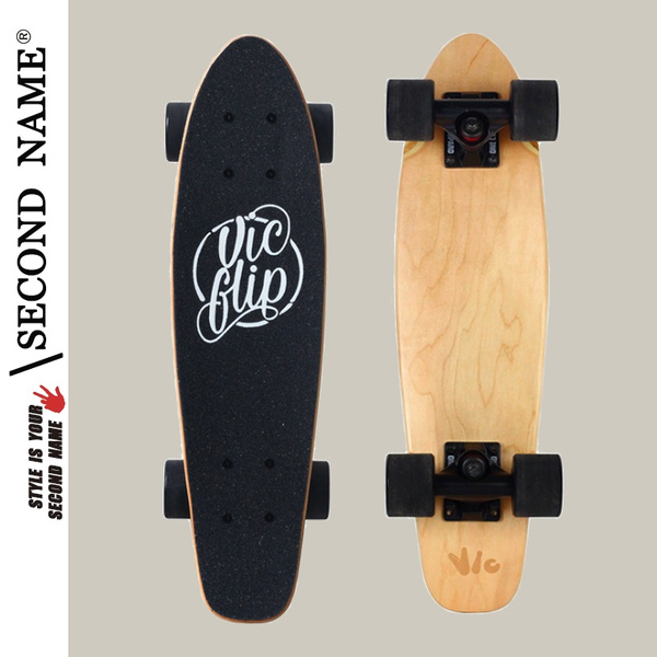 SECOND NAME 22'' Maple Skateboard Cruiser Board Complete Skateboard Cool Penny Skateboard for Beginners/Boys/Girls/Youth/Adults | Wish