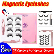 Eyelashes, 5magneticeyelashe, Makeup, eye