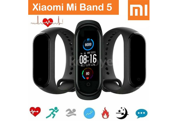 Xiaomi Mi Band 5 - Smart Fitness Bracelet Black : : High-Tech