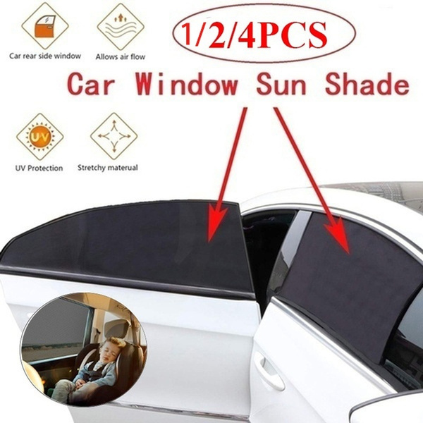 1/2/4 Pcs Car Sun Shade UV Protection Car Curtain Car Window Sunshade ...