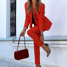 Summer, Two-Piece Suits, office dress, pants