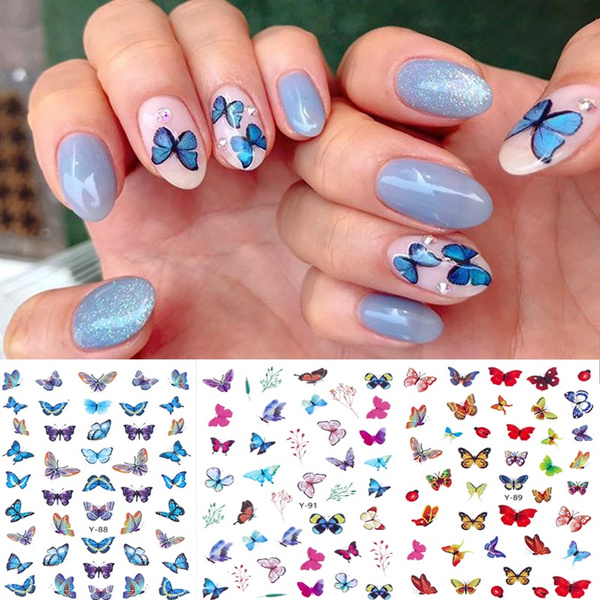 Butterfly Lace nail sticker – MakyNailSupply
