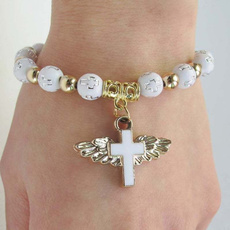 drippingbracelet, prayerbracelet, acrylicbracelet, Angel