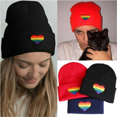 rainbow, Beanie, Fashion, lgbtpride