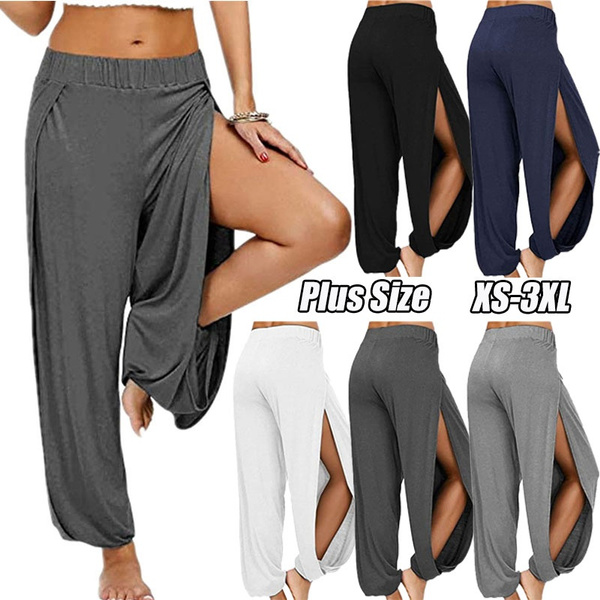 Luluwomen With Logo Womens High Waist Sports Pants Casual Harem Pants From  Luluyogagym, $21.47 | DHgate.Com