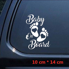 cute, Car Sticker, Cars, babyonboard