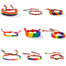 Charm Bracelet, rainbow, Jewelry, gay