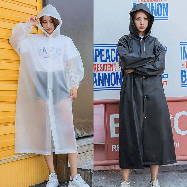 2020 New Type Women Men Fashion Outdoor Waterproof Adults Rainwear ...