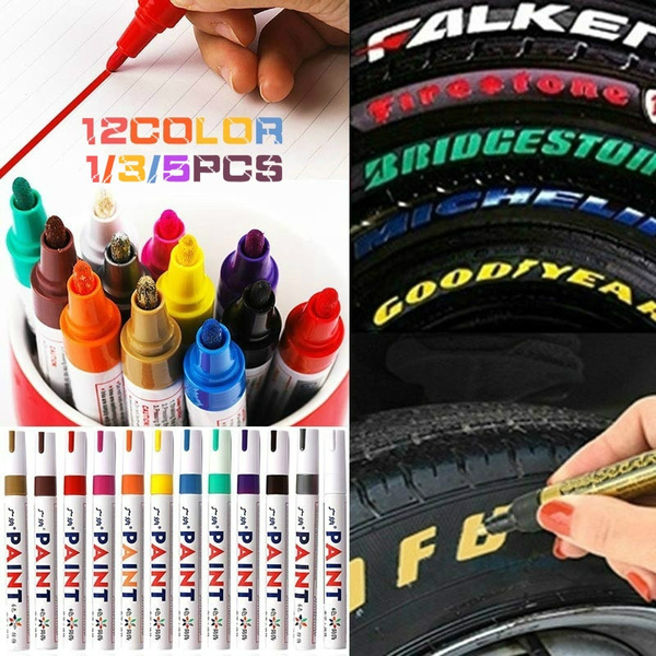 Colorfast Waterproof Painting Pen DIY Tire Marker Pen