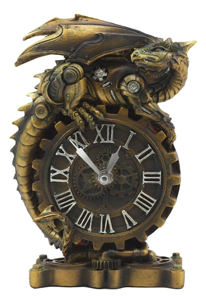 Steampunk Gearwork Clock