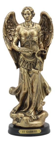 Brass, archangel, Christian, Decoración del hogar