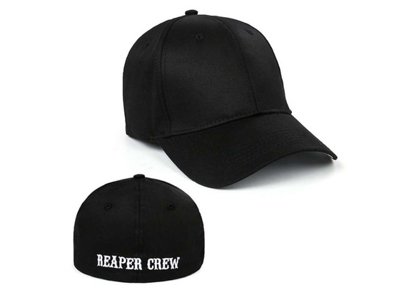 Men REAPER CREW Embroidery Snapback Cap 