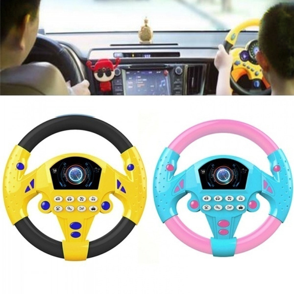 steering wheel toy for car seat