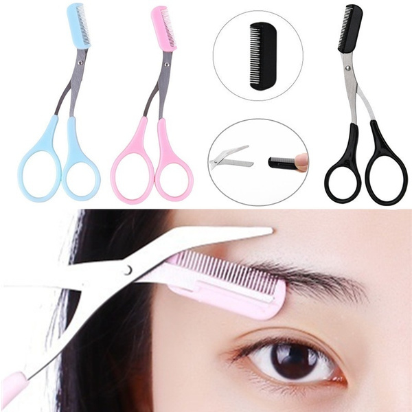 how to use eyebrow trimmer comb