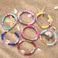 Summer, Colorful, beadbracelet, Clay