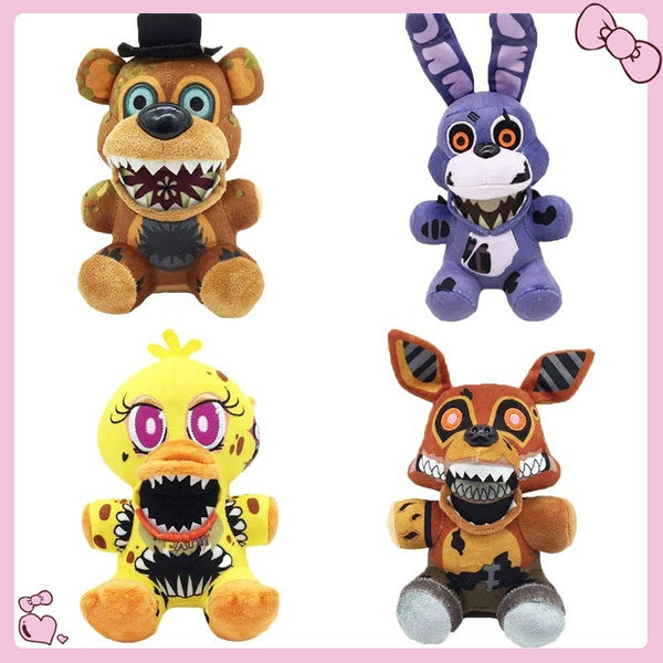 Five Nights At Freddy's FNAF Plush Doll Freddy Bear Foxy Chica