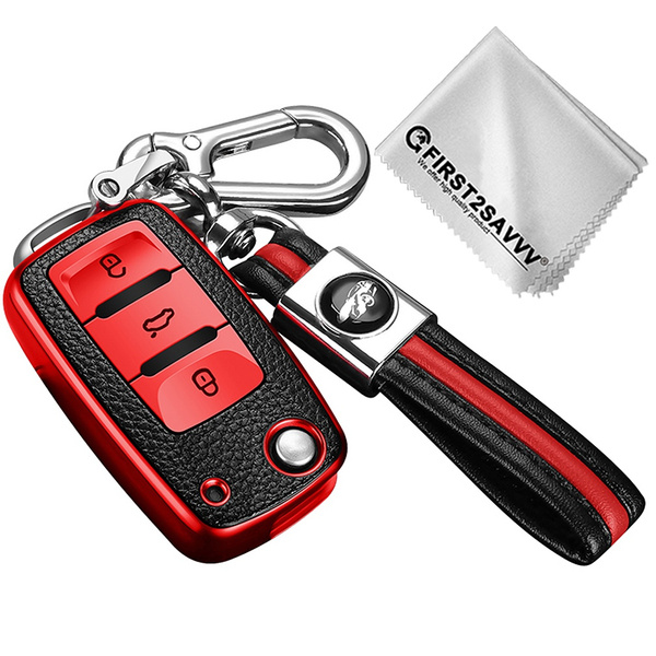 3 In 1 Car Key Case, Key Fob Cover