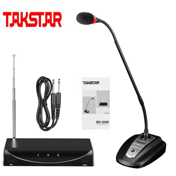 TAKSTAR MS208W VHF Wireless Conference Microphone System with Tabletop