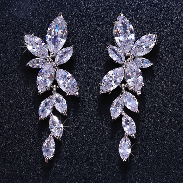 small diamond ear rings