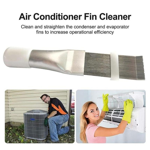 Air Conditioning Fin Comb Condenser Cleaning Comb Fin Comb Brush for