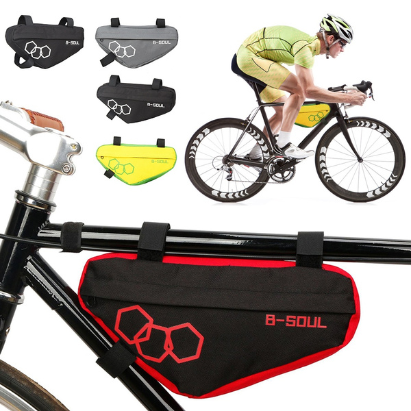 Details about   Waterproof Triangle Cycling Bike Bicycle Front Tube Frame Pouch Saddle Bag C#P5 