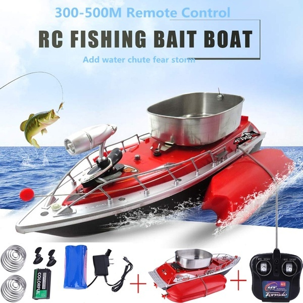 Fishing Bait Boat Outdoor 220V Remote Control Fish Lure Boat Fishing Tool  Bait Casting Yacht