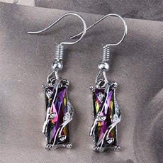 rainbow, pendantearring, DIAMOND, Dangle Earring