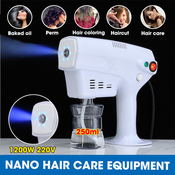 Essenc 1200W Blue Light Steam Tool Hair Machine Ultra Fine Water Mist Trigger Sprayer US Plug