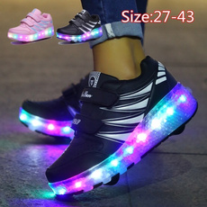 casual shoes, rollerskate, childrenshoe, lights