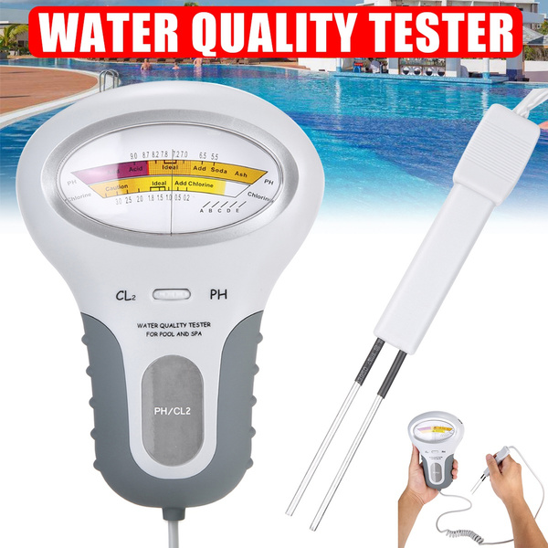 Water Quality PH/CL2 Chlorine Meter Tester Level Meters For Spa Pool