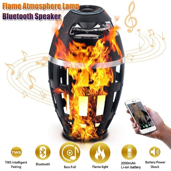 flame atmosphere lamp wireless speaker