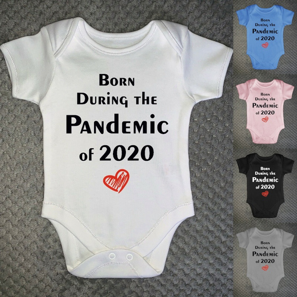 born in 2020 romper