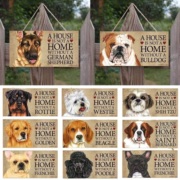 Funny dog hot sale house signs