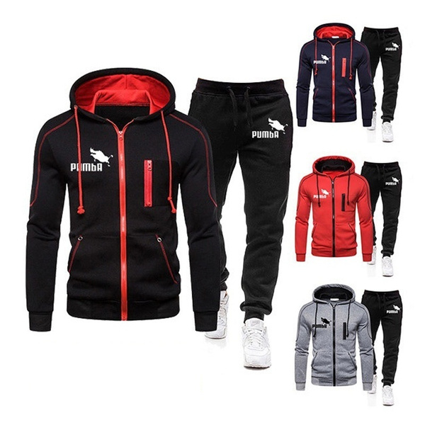 2020 New Arrival Mens Tracksuits Printed Hoodies Pants Sport Suits ...