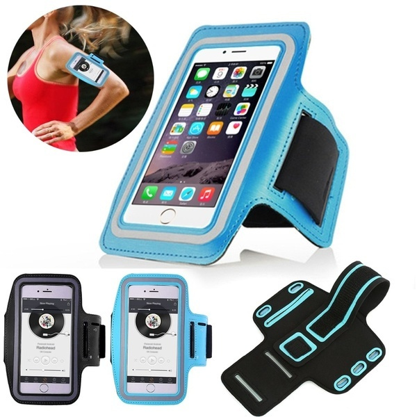 Sports Arm Bands Mobile Phone Holder Bag Running Gym Armband Exercise All Phones