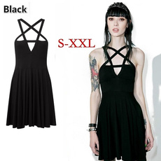 Goth, Fashion, Star, short dress