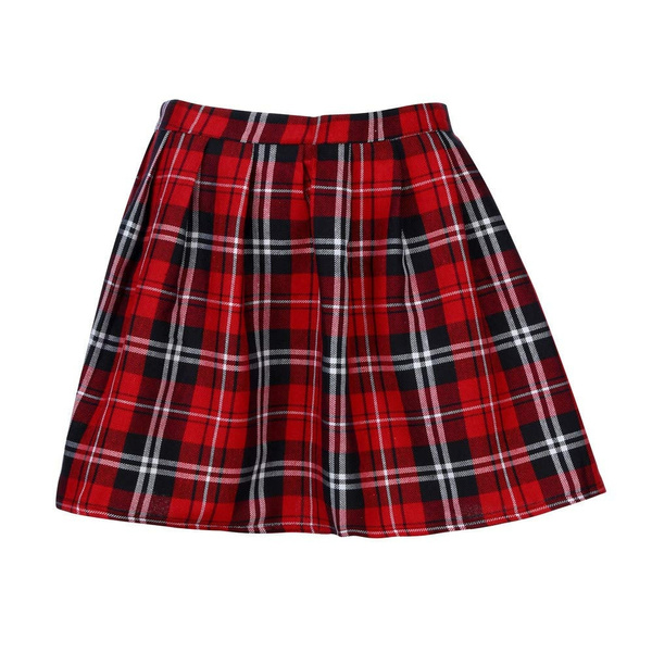 kilt pleat mini dress