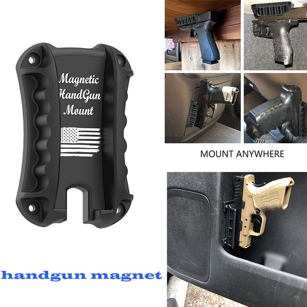 1-4x Magnetic Handgun Mount Quick Draw Truck Car Desk Magnet Firearm Gun Holder 
