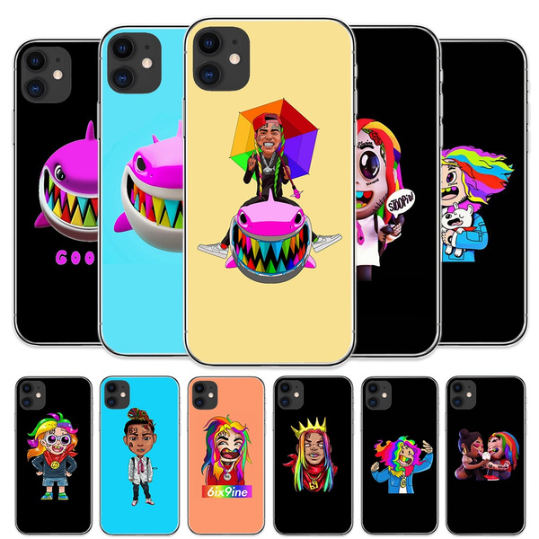 Popular Rapper 6ix9ine Phone Case Gooba Soft TPU Cover for IPhone