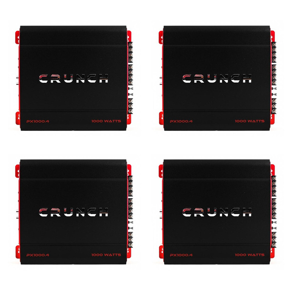 crunch 4000 watt amp 2 channel