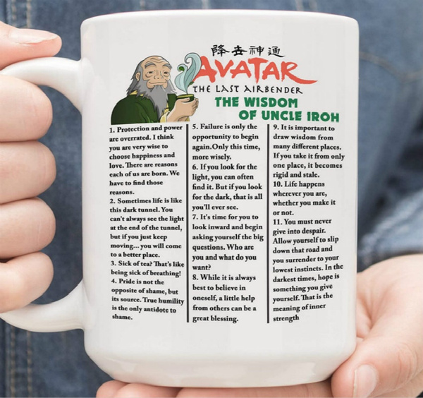Avatar the Last Airbender the Wisdom of Uncle Iroh Coffee Mug 11oz | Wish