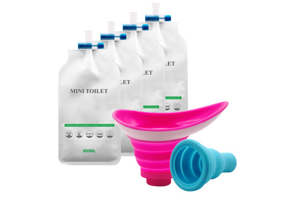 Female Device Urination Urinal Silicone Women Foolproof Portable Funnel Reusable