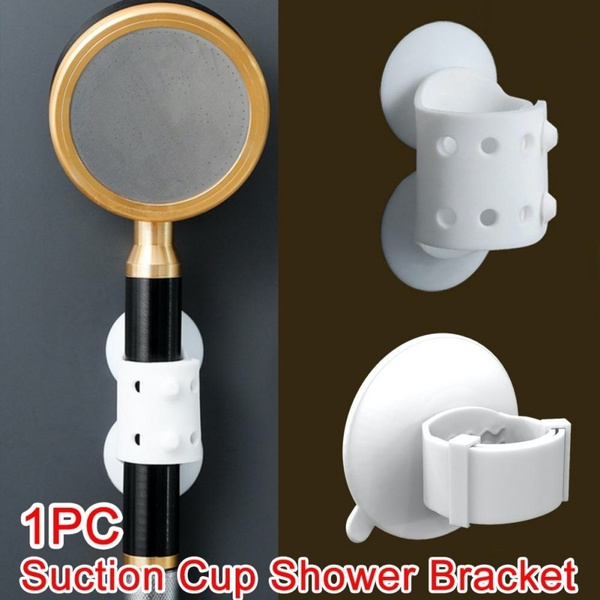 Adjustable Shower Head Holder, Bathroom Suction Cup Handheld Shower Head  Bracket, Removable Handheld Showerhead & Wall Mounted Suction Bracket