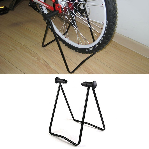 Stationary Trainer Bike Indoor Bicycle Exercise Stand Foldable Training Rack